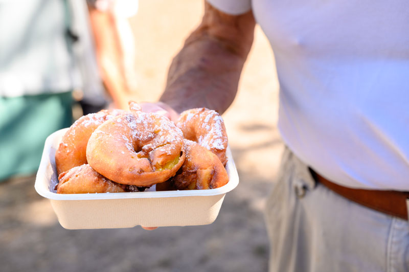 farm trail fritters gravenstein apple fair