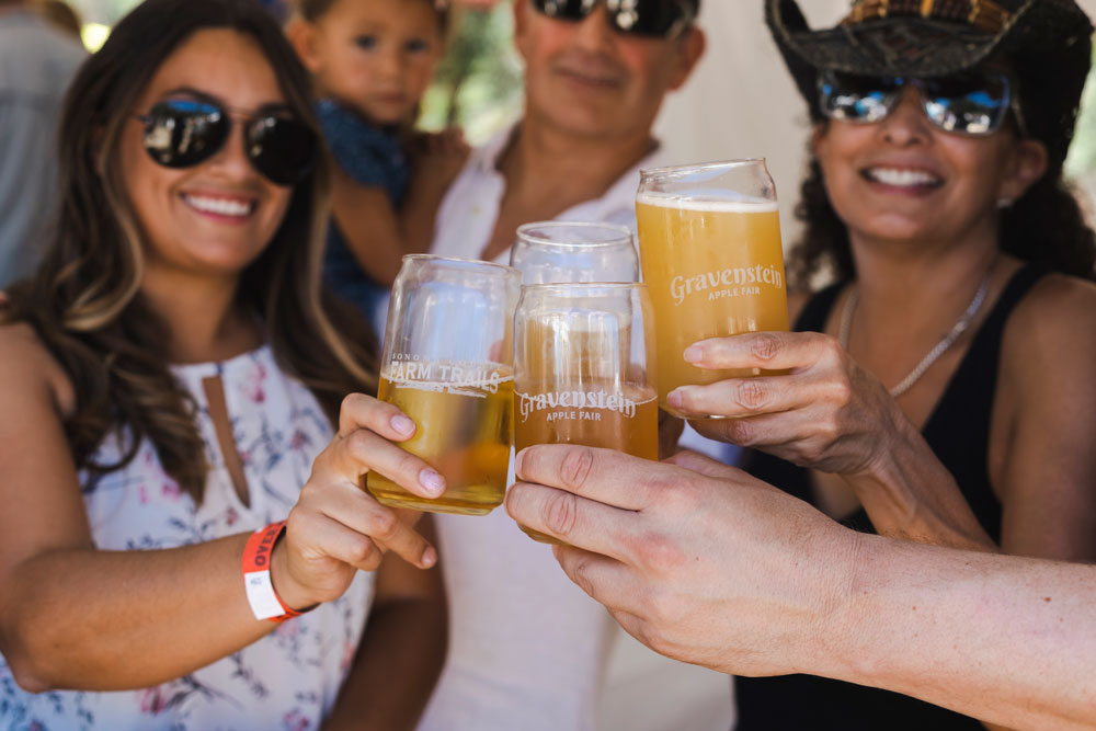 microbrews gravenstein apple fair