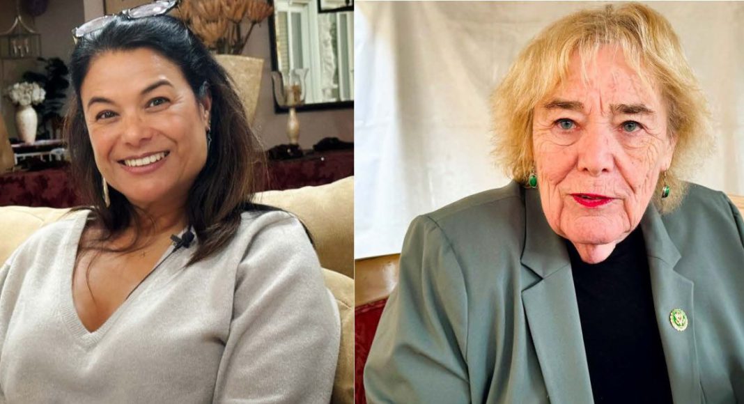 Charlene Nijmeh and Zoe Lofgren