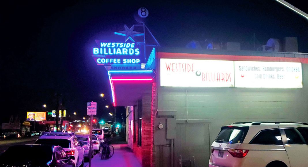 San Jose, Silicon Valley, Gary Singh, Silicon Alleys, Westside Billiards, neon signs