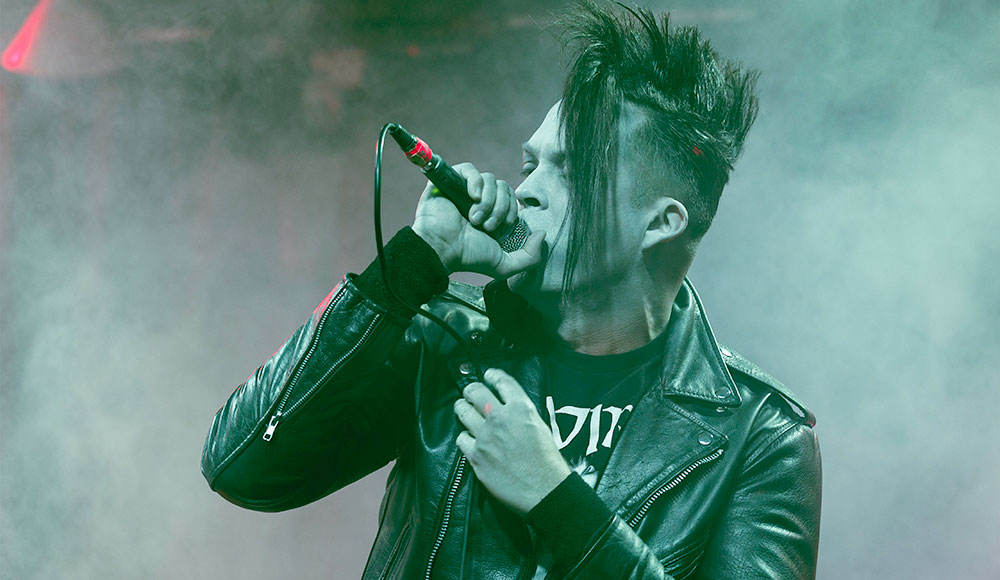 Man singing on stage