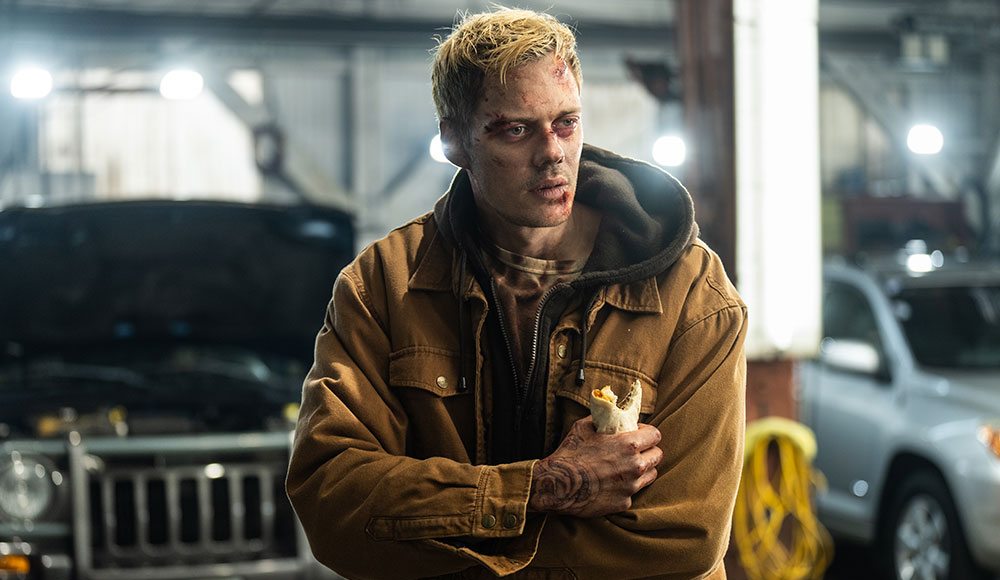 Man looking unhappy and disheveled