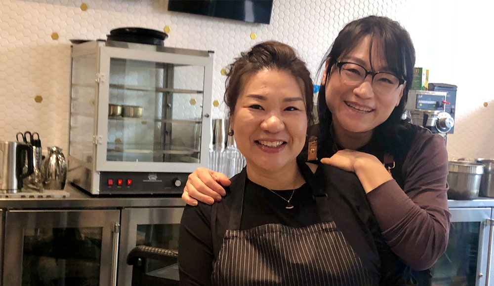 Janet Soh and Sunny Choi