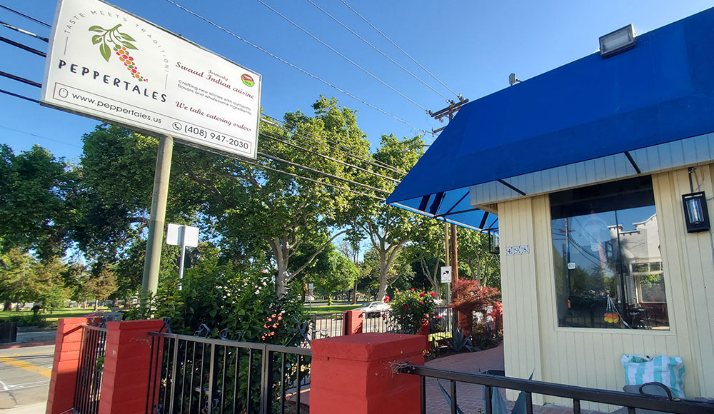 Photo of an Indian restaurant