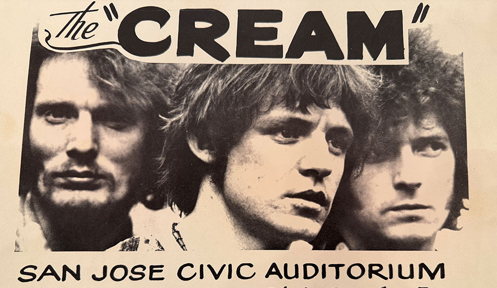 Poster for Cream concert