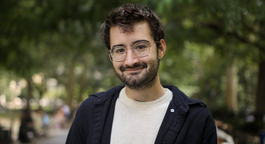 Adam Aleksic in Menlo Park