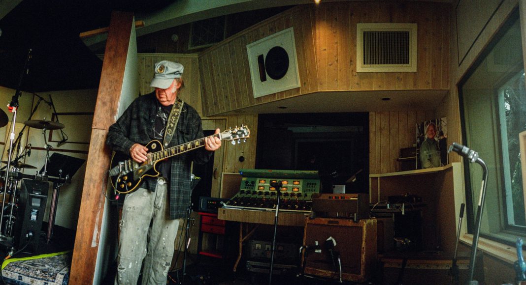 Neil Young in Mountain View