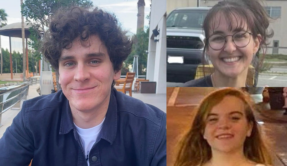 Head shots of two women and one man