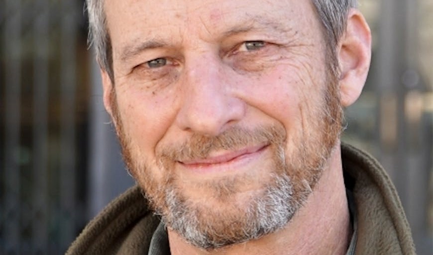 George Packer in Menlo Park